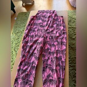 Lucy and Yak pink tiger overalls